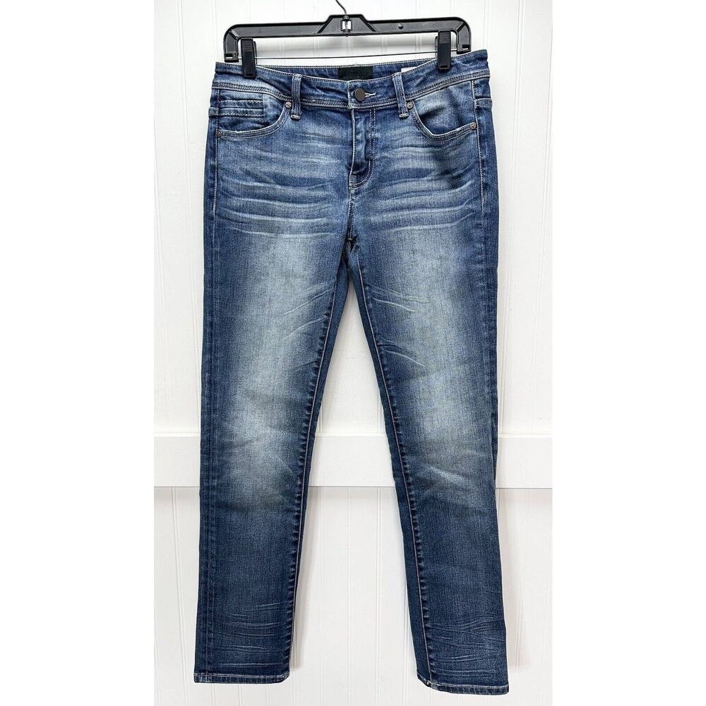 Buckle Black Jeans Fit No 76 Straight 26x32 (Actual 30x30.5) Stretch Blue Denim